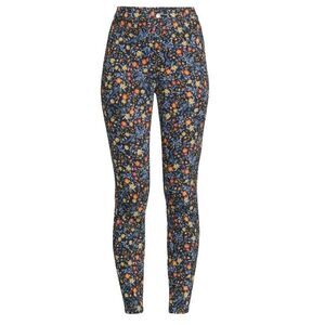 Floral High Rise Jeggings